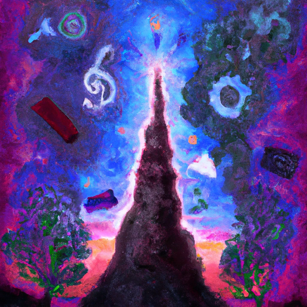 Audiobooks for Personal Mastery by DALL-E